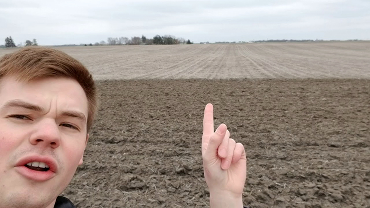 Welcome to Iowa and Its Abundance of Corn Fields