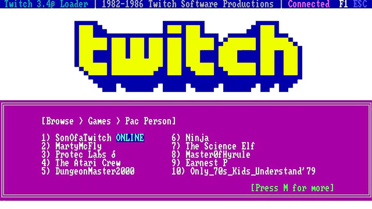 What Twitch Would Have Been Like in the 1980s