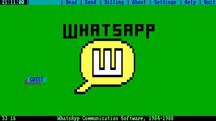 What WhatsApp Would Have Been Like in the 1980s