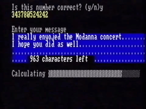 WhatsApp in the 1980s