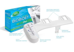 BioBidet BB-270 Duo Self-Cleaning Warm Water Bidet Attachment kit