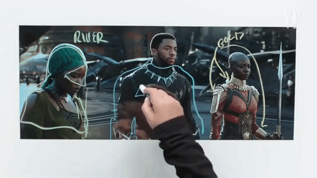 Black Panther's Costume Designer Breaks Down T'Challa's Entrance Scene