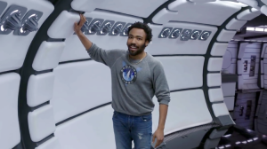 Donald Glover Gives a Tour of the Lando's Millennium Falcon in a New 'Solo' Featurette