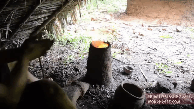 Primitive Technology Blower and Charcoal