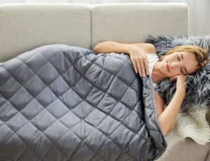 Weighted Blanket Sleeping
