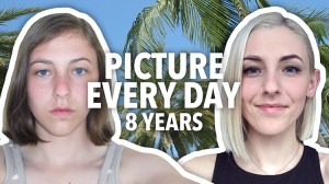 Woman Takes a Selfie Every Day for Eight Years and Turns It Into an Mesmerizing Timelapse