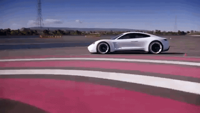 Adam Levine Drives the All-Electric Porsche Mission E Concept Car