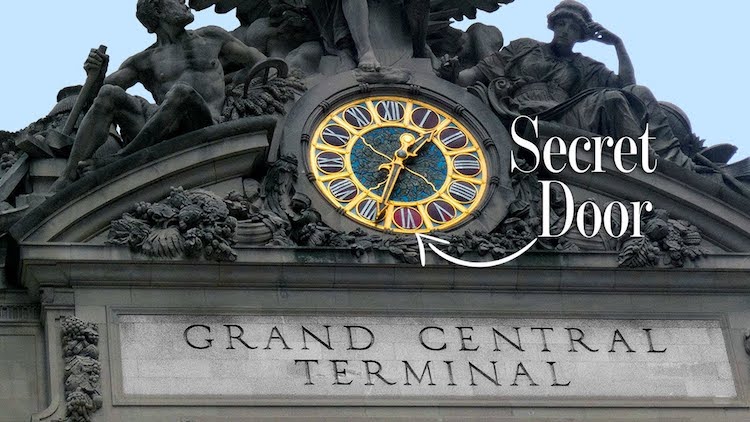 Grand Central Terminal Clock Secret Door