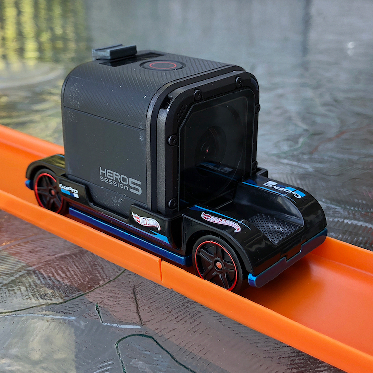 hot wheels works with gopro