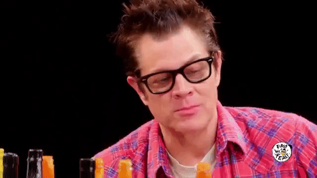 Johnny Knoxville Gets Smoked By Spicy Wings
