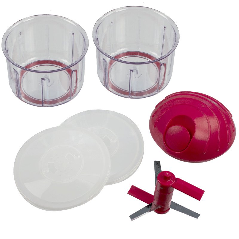 Kuhn Rikon 4 Cup Pull Chop, A Handy Manual Food Processor That's Safely