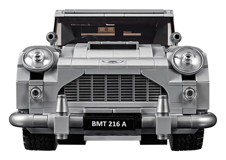 2018 LEGO Creator Expert James Bond Aston Martin DB5 Front View