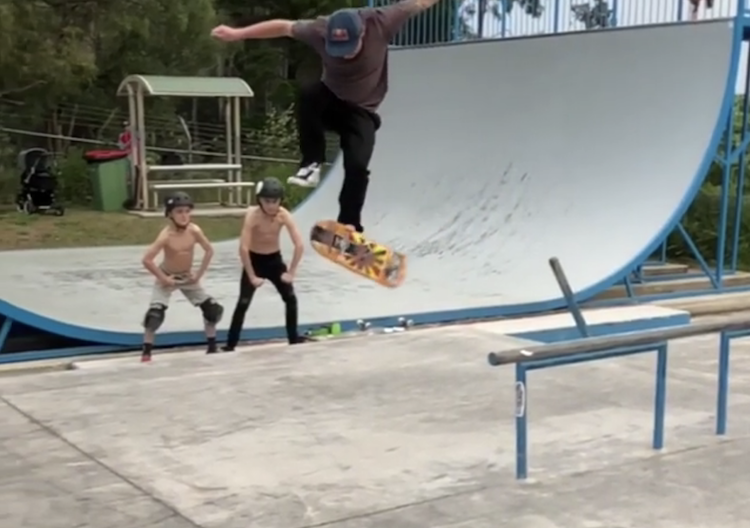 Impossible Skateboard Flip