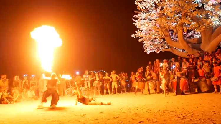 24 Hours at Burning Man 2017