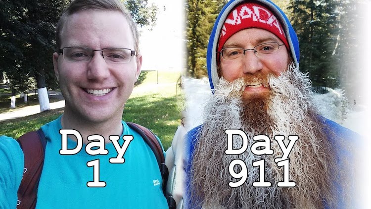 911 Days Without Shaving