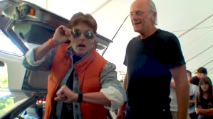Marty McFly Impersonator Christopher Lloyd