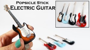 Popsicle Stick Electric Guitar