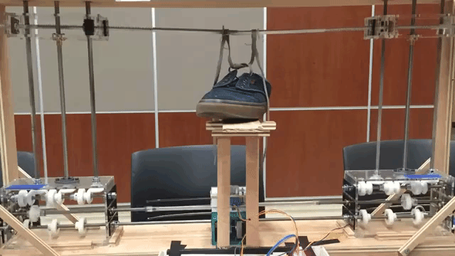 Shoelace Tying robot