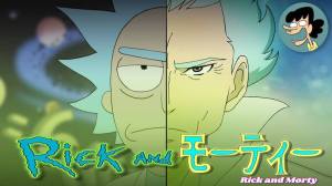 Rick and Morty as Anime