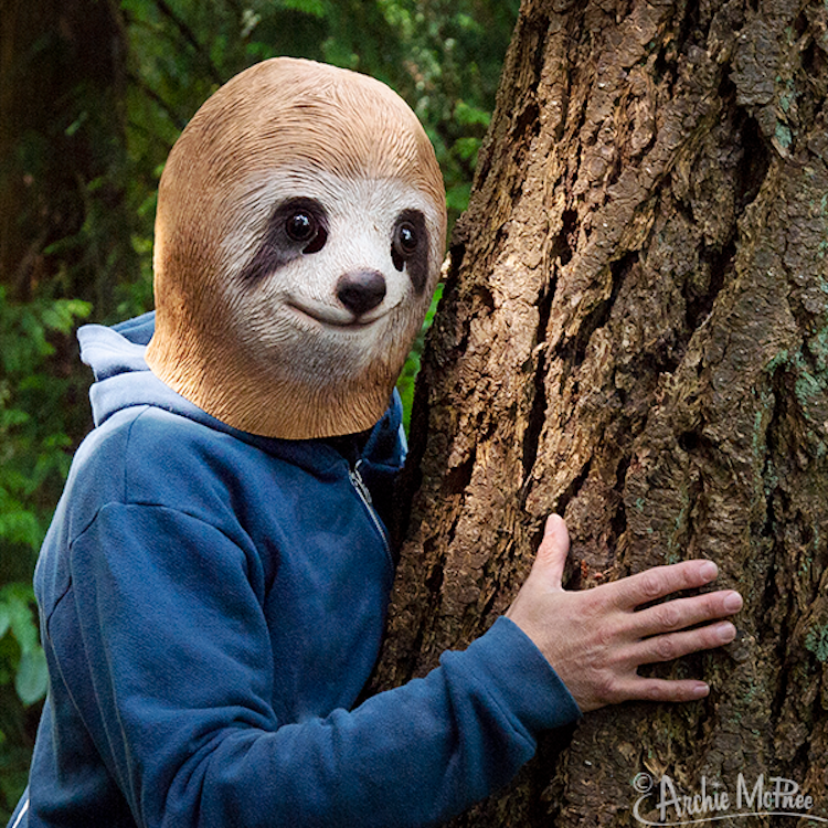 Sloth Mask Treehugger