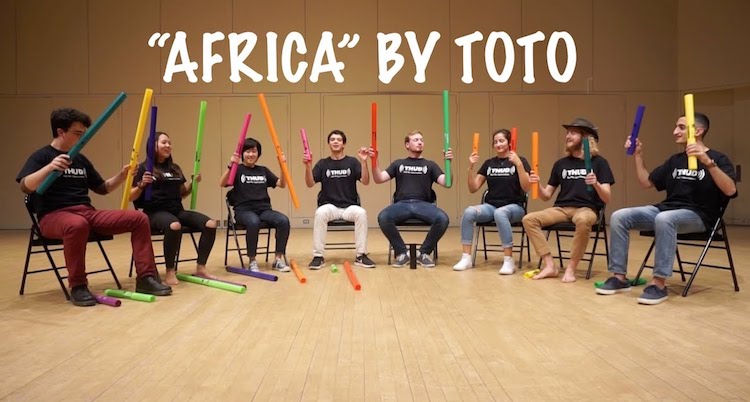 A Fabulous Boomwhacker Cover of Africa by Toto