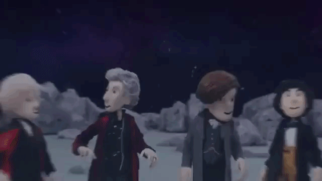 All the Doctors Through 12 Doctor Puppet Finale