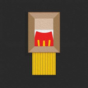 Banksy McDonalds Fries