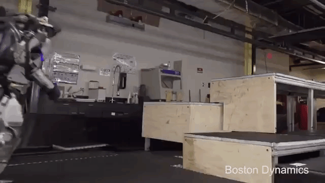 Boston Dynamics Atlas Parkour