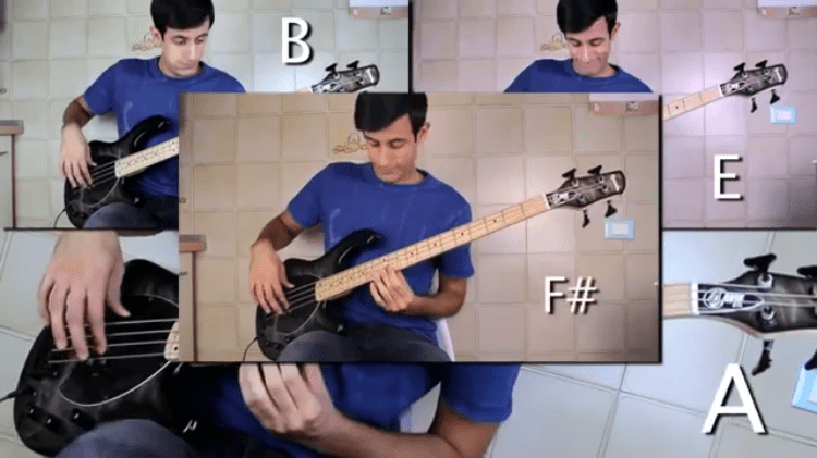 Chromatic Scale Bass Solo