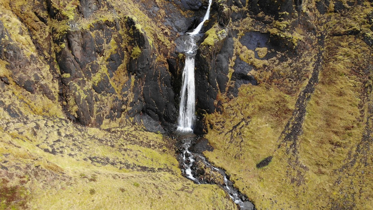 Drone-Video-of-Secret-Waterfall-in-Icela