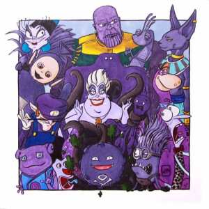 Team Purple Illustrations