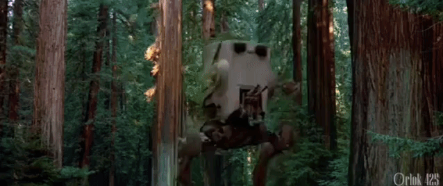 AT-ST From Star Wars Battle of Endor