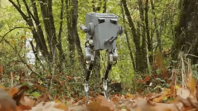 Cassie Agility Robot AT-ST Star Wars Halloween 2018