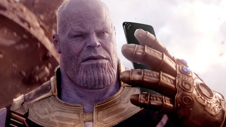 Thanos Smartphone Lack of Smartphones in Films 2018