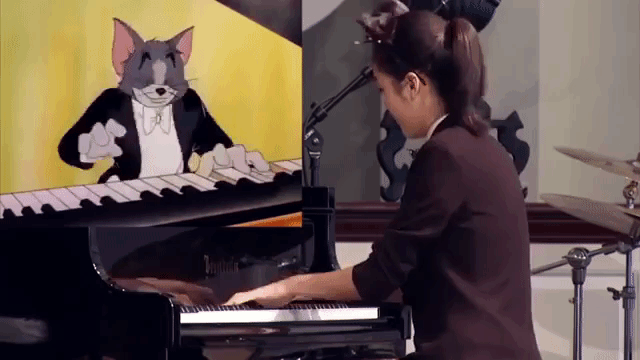 Yannie Tan Piano Tom and Jerry Hungarian Rhapsody