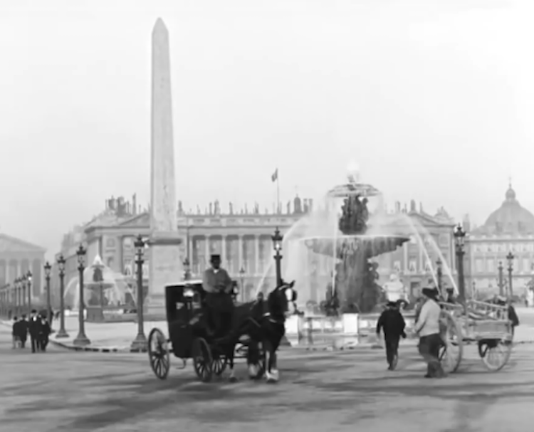 Restored Vintage Footage of Paris 1896-1900