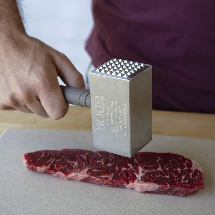 Tenderizing Meat With Thor Mjolnir