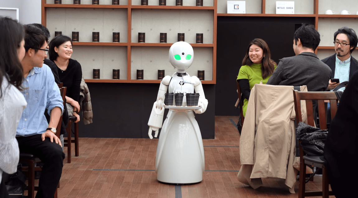 A Pop-Up Japanese Cafe With Robot Servers