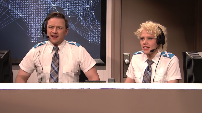 Air Traffic Control - James McAvoy Kate McKinnon