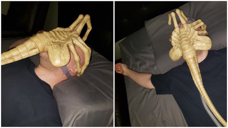 Alien Facehugger CPAP Mask