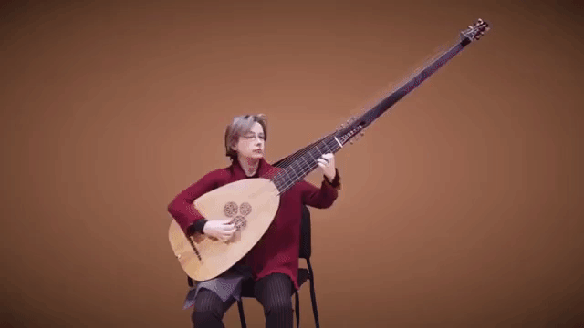 Baroque Theorbo