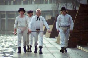 Colonel Sanders and His Three Droogs