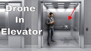 Drone in Elevator