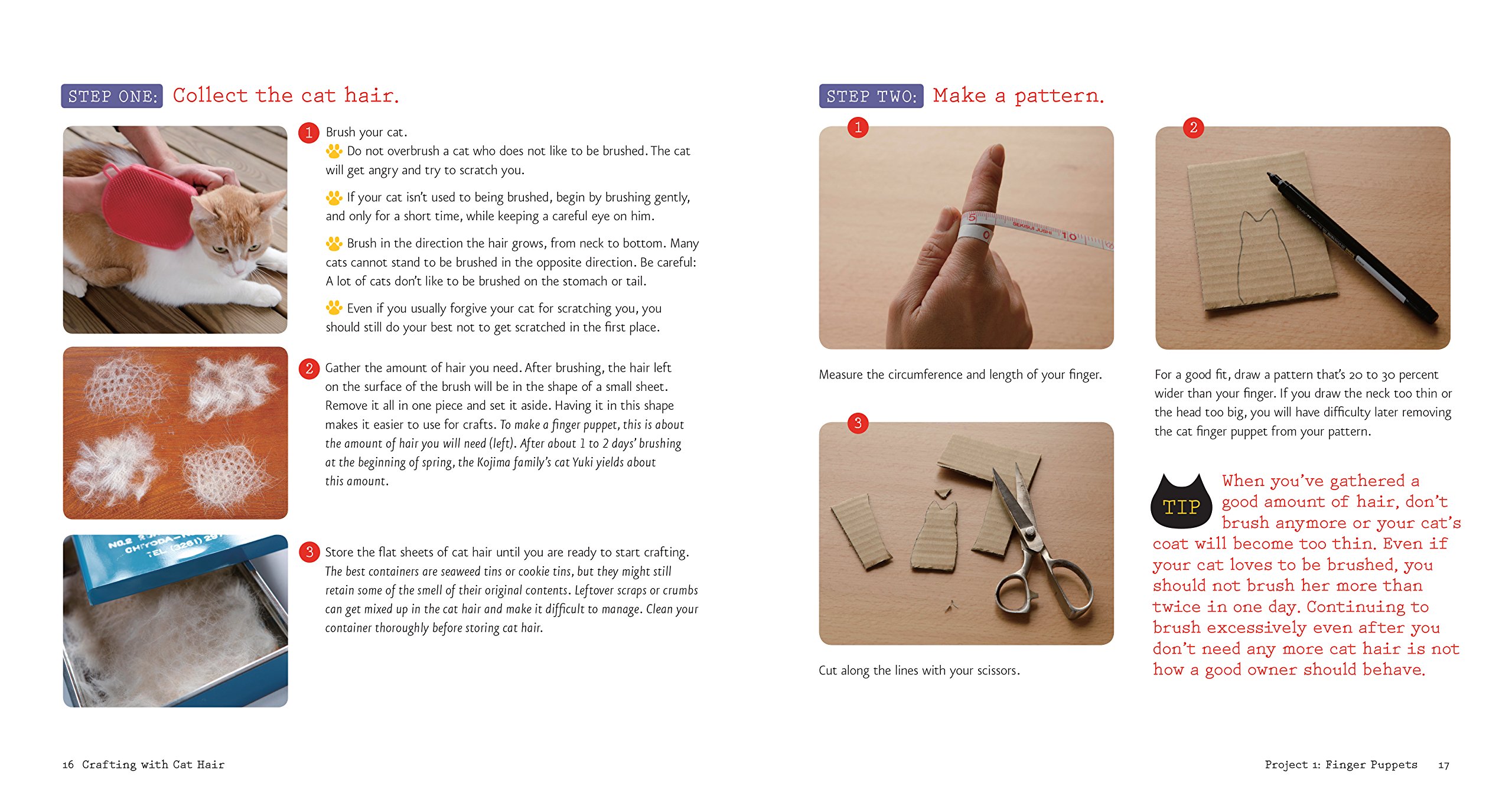 A Quirky Book About Crafting With Cat Hair