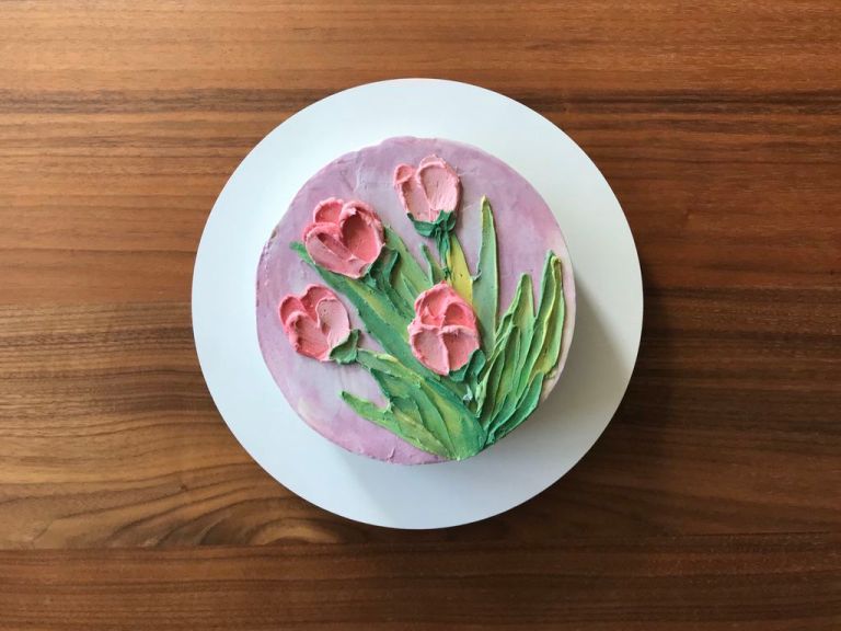 Impressionist Cake Sideserf