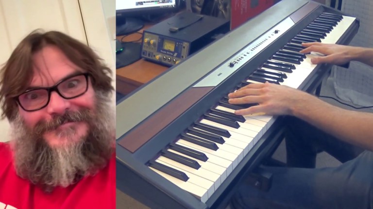 Jack Black Piano Accompaniment 1 Million YouTube Subscribers