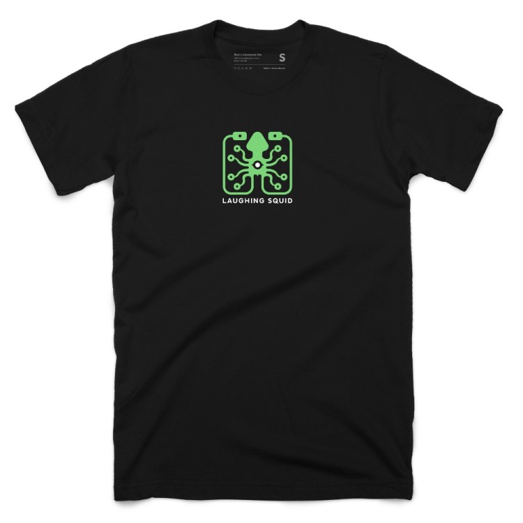 Laughing Squid T-Shirt – Black