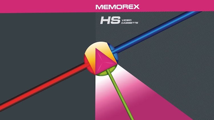 Memorex VHS Tape Label