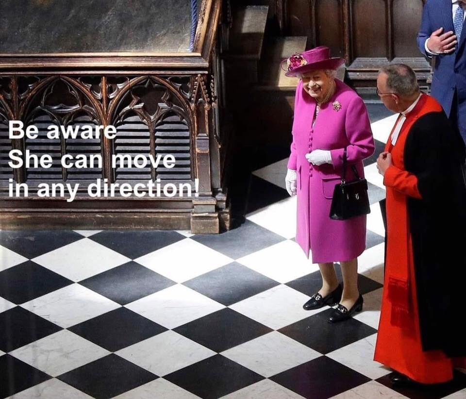 Watch Out, The Queen Can Move in Any Direction