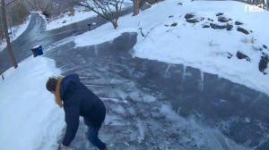 Icy Driveway Jeffrey Takash Slide
